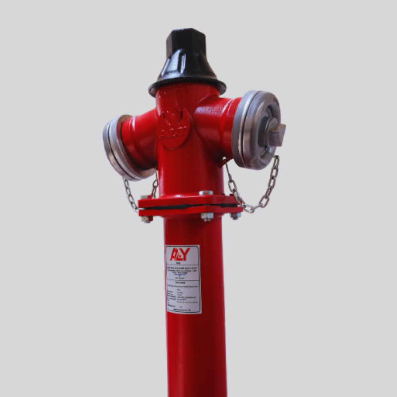DN80 175CM YER ÜSTÜ YANGIN HİDRANTI
