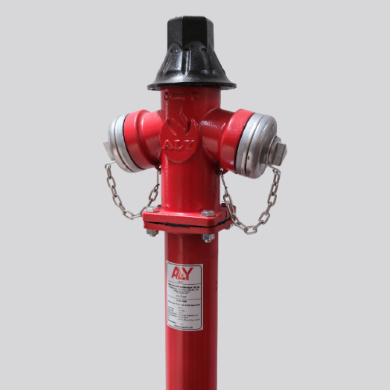 DN80 145CM YER ÜSTÜ YANGIN HİDRANTI