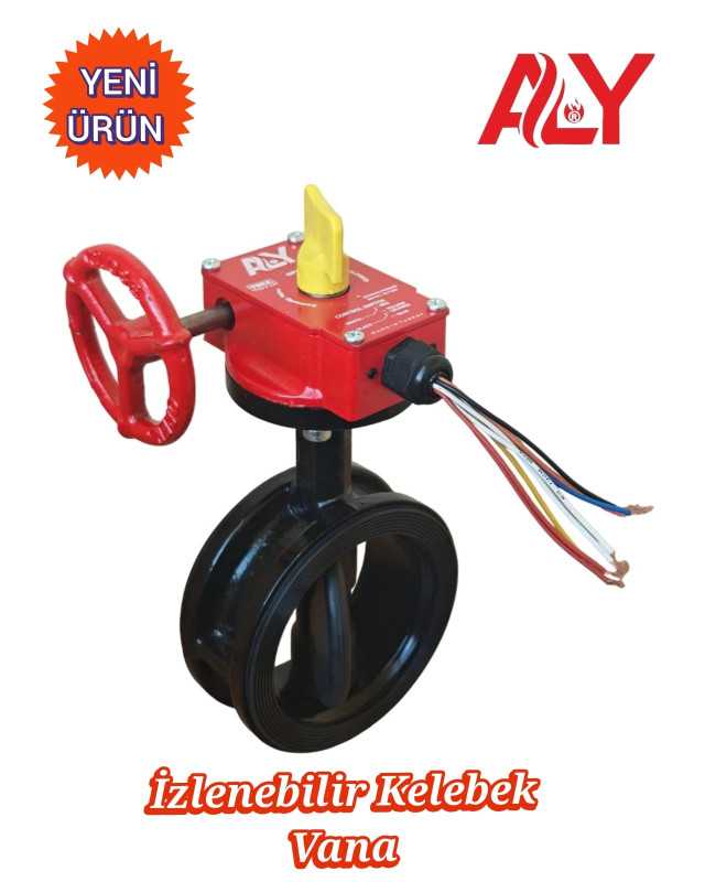 İzlenebilir kelebek vana