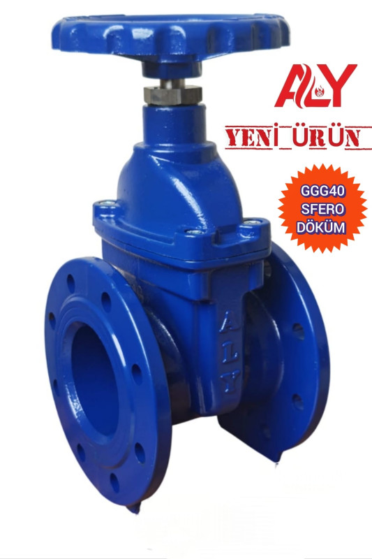 F4 Elastomer Sürgülü vana